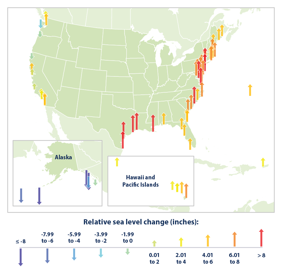 Climate Change Indicators Sea Level Climate Change Indicators in the